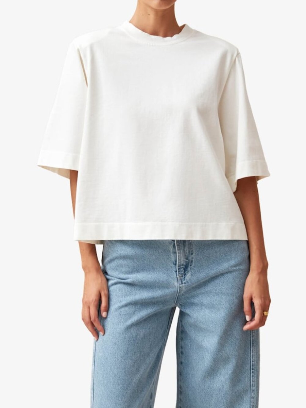 NWT ALOHAS Capa Women's T-Shirt in White Size S